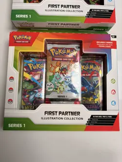 2x Pokemon First Partner Illustration Collection Series 1 SEALED TCG English - Image 3