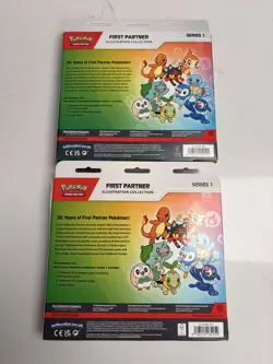 2x Pokemon First Partner Illustration Collection Series 1 SEALED TCG English - Image 4