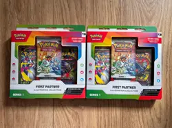 2x Pokemon TCG First Partner Illustration Collection Series 1. New Sealed - Image 1