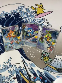 Pokemon TCG First Partner Illustration Collection Series 1 Gen 4 Sinnoh Starters - Image 1