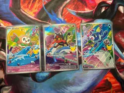Pokemon 2026 First Partner Illustration Collection Series 1 Promos Set 43 44 45 - Image 1