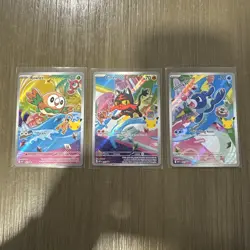 Pokemon TCG 2026 First Partner Illustration Collection Series 1 Promos Set 43-45 - Image 1