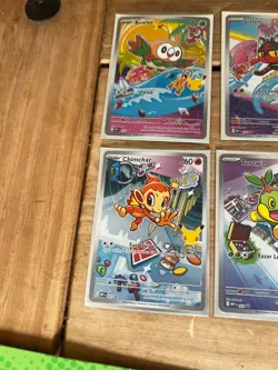 Pokemon Set of 9 First Partner Illustration Collection Series 1 30th Anniversary - Image 4