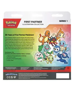 Pokemon TCG First Partner Illustration Collection - Series 1 - Lot of 5 Presale - Image 2