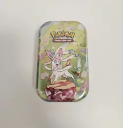 x4 Pokemon TCG Prismatic Evolutions Mini Tins Brand New Sealed - Image 3