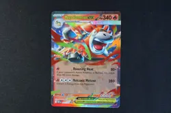 Mega Camerupt ex 022/132 Holo Shiny Pokemon TCG Card Mega Evolution NEAR MINT - Image 1