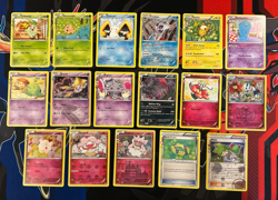 Pokemon Generations: Radiant Collection 17 Card Lot w/Jirachi, Raichu +++ NM - Image 1