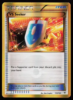 VS Seeker 110/108 Secret Rare XY - Roaring Skies Pokemon Card - Image 1