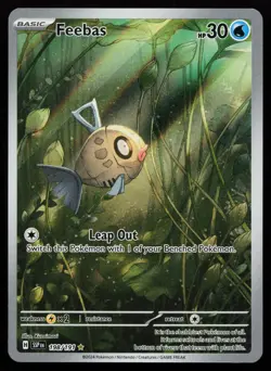 Feebas 198/191 SV08: Surging Sparks Pokemon Card - Image 1