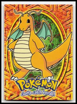 Dragonite #149 E12 of 12 Blue Logo Topps Non Holo Trading Cards Pokemon Card - Image 1
