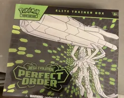 Pokemon Mega Evolution Perfect Order Elite Trainer Box Booster Promo Card - Image 1