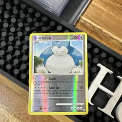 Pokemon Snorlax Diamond & Pearl Reverse Holo Rare Basic 37/130 100 HP Card - Image 1