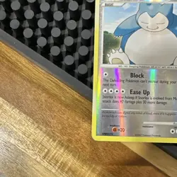 Pokemon Snorlax Diamond & Pearl Reverse Holo Rare Basic 37/130 100 HP Card - Image 4