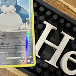 Pokemon Snorlax Diamond & Pearl Reverse Holo Rare Basic 37/130 100 HP Card - Image 5