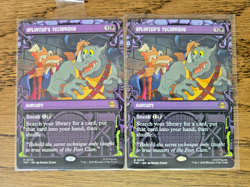 Splinter's Technique SHOWCASE x2 Cards MTG TMNT Magic The Gathering - Image 1