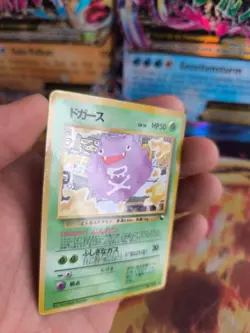 Pokemon Karte Card Vending expansion sheet glossy japanese Koffing Smogon NM - Image 3