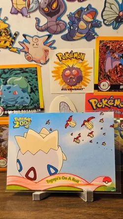 Togepi's On A Roll #1 Topps Blue Label Pokemon 2000 Card - Near Mint - Image 1