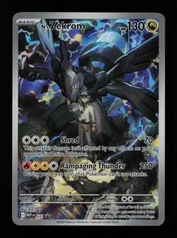 N's Zekrom 031 Holo ME: Mega Evolution Promo Pokemon Card - Image 1