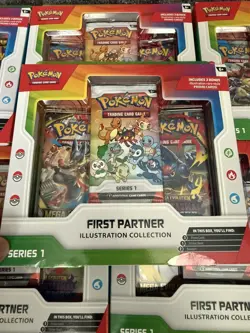 Pokemon TCG First Partner Illustration Collection Series 1 - New & Sealed - Image 1