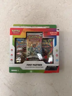 2x Pokemon TCG First Partner Illustration Collection Series 1. New Sealed - Image 2