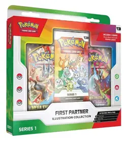 Pokemon TCG First Partner Illustration Collection Series 1 - New & Sealed - Image 1