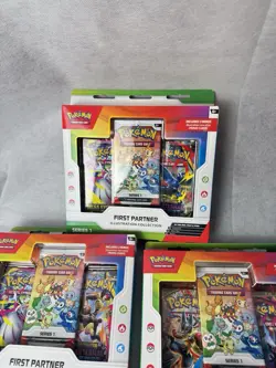 Pokemon TCG First Partner Illustration Collection Series 1 X5 New & Sealed - Image 4