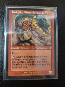 Kiki-Jiki Mirror Breaker Retro Frame NM Time Spiral Remastered Magic MTG - Image 1