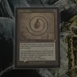 Mox Amber Schematic Foil NM Unplayed The Brothers' War: Retro Frame Artifacts - Image 1