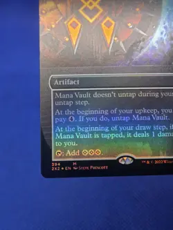 Magic The Gathering Double Masters 2022 2X2 Mana Vault 394 Borderless Foil NM - Image 5
