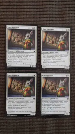 Magic: the Gathering / MtG Hare Apparent x4 Foundations - Image 1