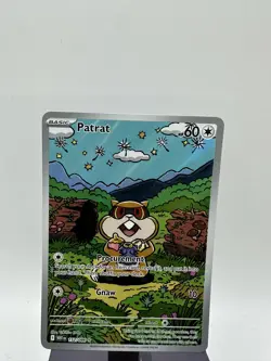 POKEMON PATRAT - 152/086 - ILLUSTRATION RARE - S&V WHITE FLARE - Image 1