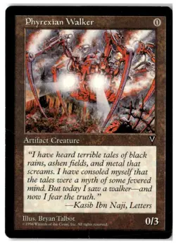 MTG Phyrexian Walker - Visions Heavily Played English - Image 1