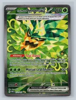Teal Mask Ogerpon ex 211/167 SV06: Twilight Masquerade - Pokemon Card - Image 1