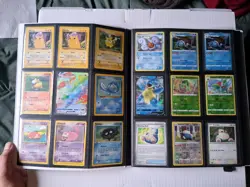 Pokemon Card Collection Binder, Vintage, Pikachu, Snorlax - Image 1