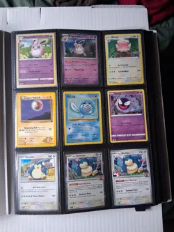 Pokemon Card Collection Binder, Vintage, Pikachu, Snorlax - Image 2