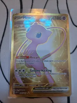 NM Pokemon TCG Mew EX 205/165Sv: Scarlet & Violet 151 Holo Hyper Rare - Image 1