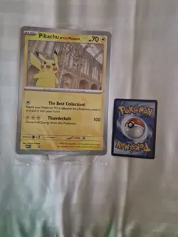 Pokemon TCG - Pikachu At The MUSEUM SEALED PROMO - JUMBO - Image 1