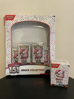 Pokemon Scarlet & Violet 151 Binder Collection Booster Bundle Empty Box Display 820650853142 - Image 1
