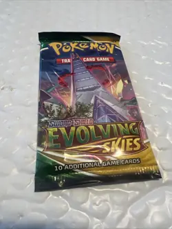 Pokemon Sword and Shield: Evolving Skies Sealed Booster Pack (Duraludon VMAX) - Image 1