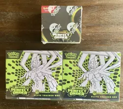 Pokemon TCG Perfect Order Lot: Pokemon Center ETB X2 + Booster box (ALL SEALED) - Image 1