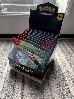 Pokemon TCG Prismatic Evolutions Tech Sticker Collection Lot Of 11 Sealed New - Image 5