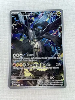 Pokemon TCG N's Zekrom 031 MEP Promo Holo Dragon Ascended Heroes - Image 1