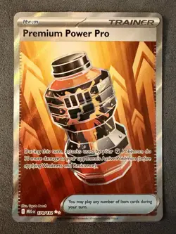Premium Power Pro 174/132 Me01: Mega Evolutions Full Art Holo Pokemon TCG NM - Image 1