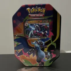 Pokemon Mega Charizard X EX Sealed Tin Box 2026 Mega Charizard X Charizard - Image 1
