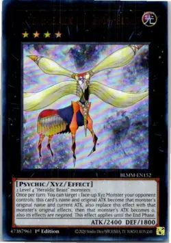 Number 8: Heraldic King Genom-Hertiage BLMM-EN152 Yu-Gi-Oh! Near Mint - Image 1