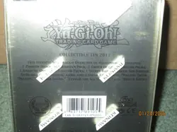 Yugioh 2012 Tin Hieratic Sun Dragon Overlord Of Heliopolis +packs Factory Sealed - Image 2