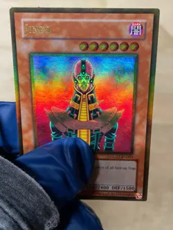 Yugioh! MP Jinzo - GLD1-EN003 - Gold Rare - Limited Edition Moderately Played - Image 2