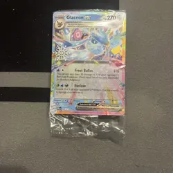 Glaceon ex 026/131 Pokemon TCG Holiday Calendar 2025 Festive Stamp Promo Card - Image 1