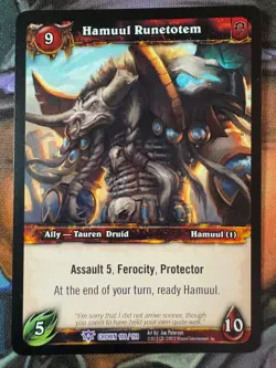 World of Warcraft TCG Crown 108/198 Hamuul Runetotem - Image 1