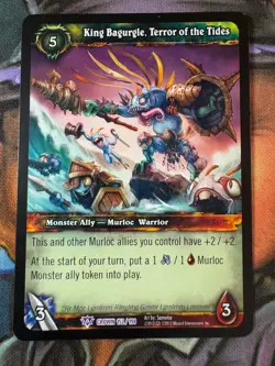 World of Warcraft TCG Crown 152/198 King Bagurgle, Terror of the Tides - Image 1